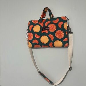 Canvas Love Citrus Messenger Bag